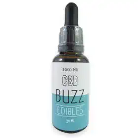 CBD Isolate Tincture 1000 mg (MCT OIL) buzzedibles