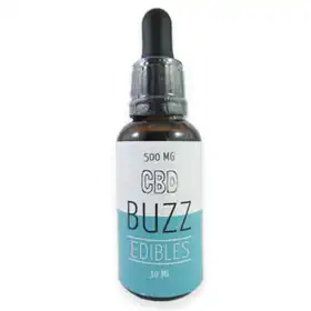 CBD Isolate Tincture 500mg (MCT OIL) buzzedibles