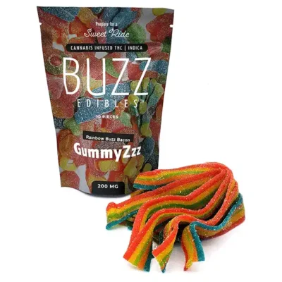 Rainbow THC Cannabis Gummy