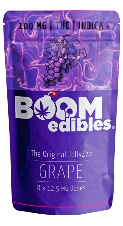 Boom JellyZzz Grape Indica 100mg