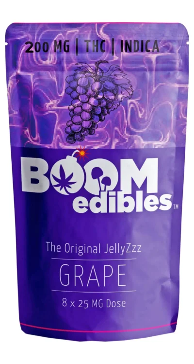 Boom JellyZzz Grape Indica 200mg