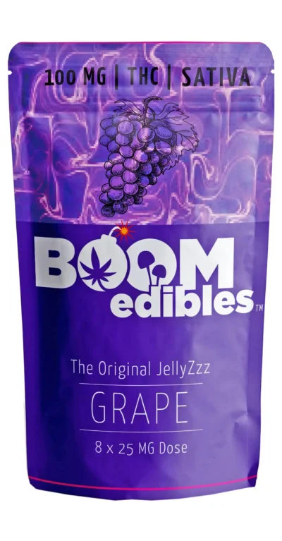 Boom JellyZzz Grape Sativa 100mg
