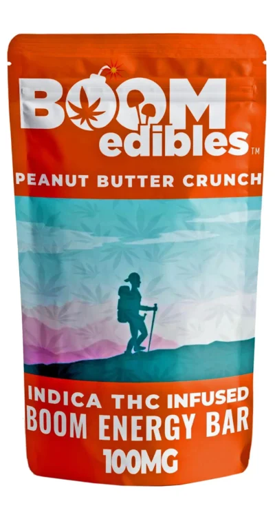 Boom Energy Bar | Peanut Butter Crunch | 100mg THC