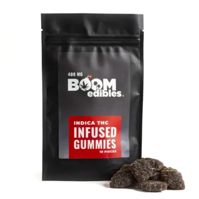 Boom Edibles | THC Infused Sour Grapes | 400mg