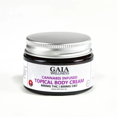 Gaia Wellness Unscented Triple Strength Topical Body Cream 1200mg