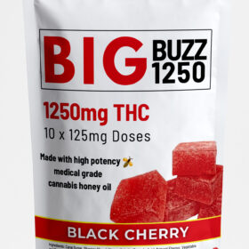 Check Out What Our Clients are Saying! Product Reviews 1 1250 Big Buzz Black Cherry Cannabis Gummies