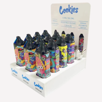 510 Battery Cookies Box 12pc/Box buzzedibles