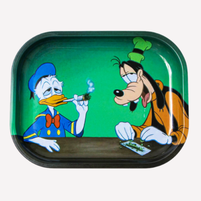Donald & Goffy Rolling Tray 7″x 5.5″ buzzedibles