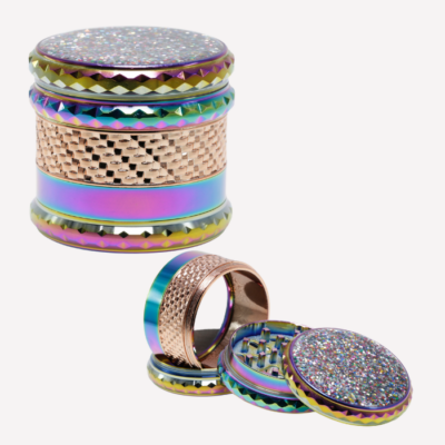 Multi-Colour Swirl Pattern Glass Bowl 14mm buzzedibles