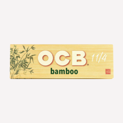 OCB Bamboo 11/4 Rolling Papers – 50ct buzzedibles