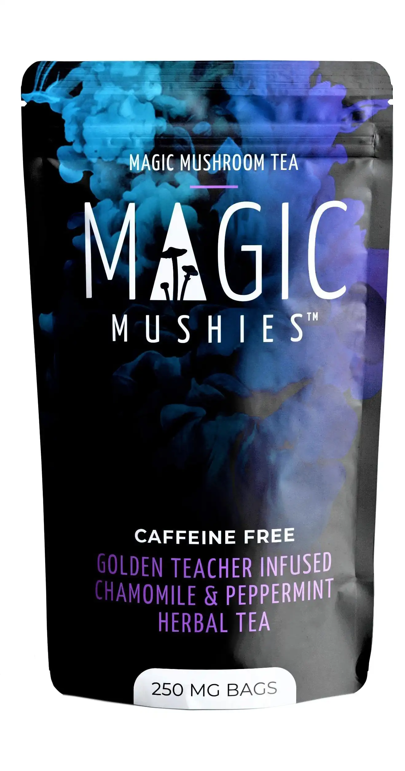 Chamomile Peppermint Herbal Tea | Microdose Magic Mushroom | 250mg 12 Chamomile Peppermint Herbal Tea | Microdose Magic Mushroom | 250mg buzzedibles