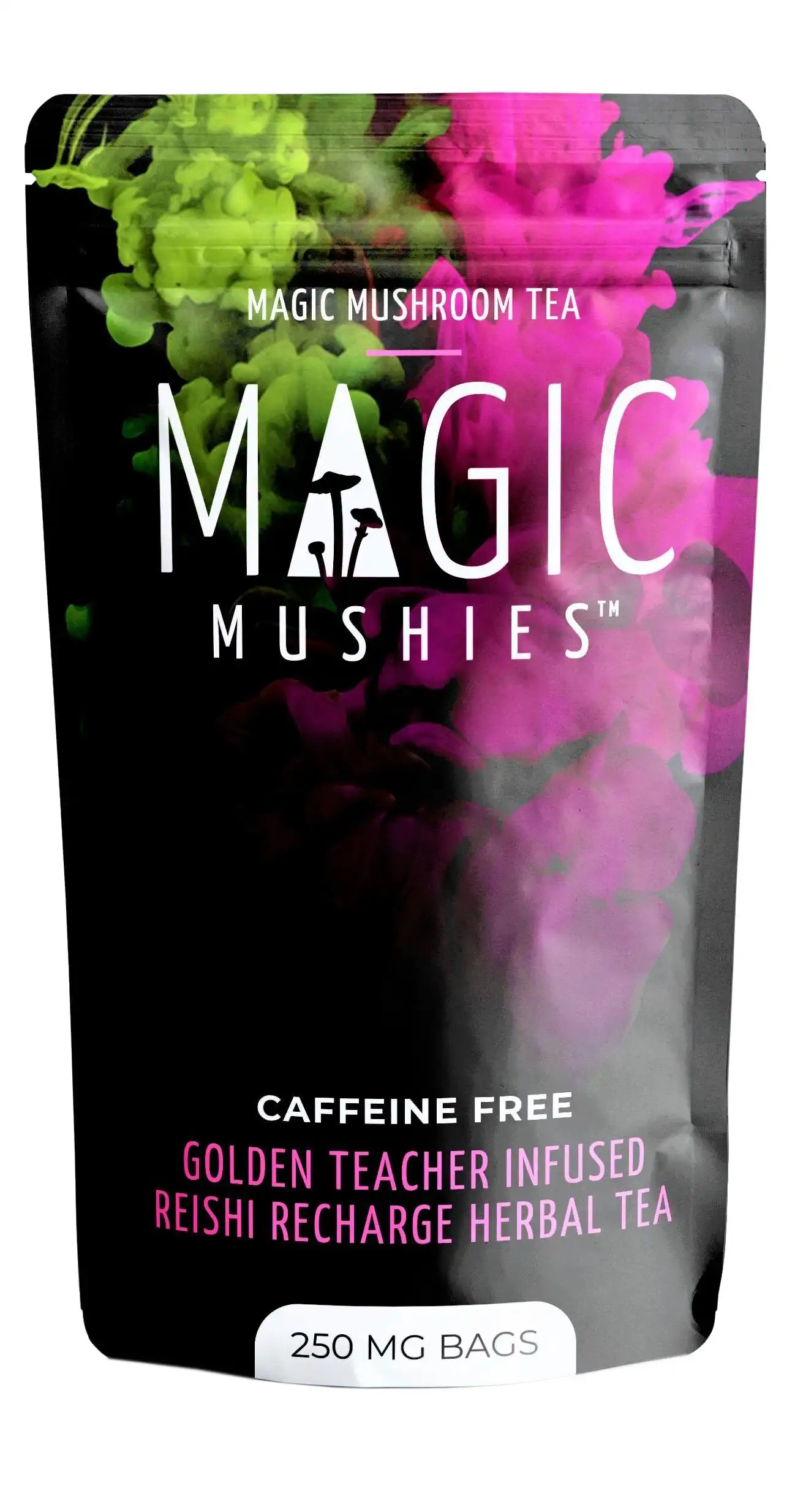 Reishi Recharge Herbal Tea | Microdose Magic Mushroom | 250mg buzzedibles